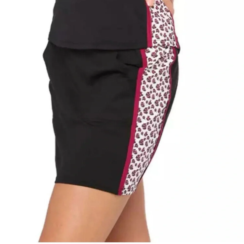 Belyn Key Mia Skort Onyx Floral Print XS Retail $110 - Picture 1 of 5